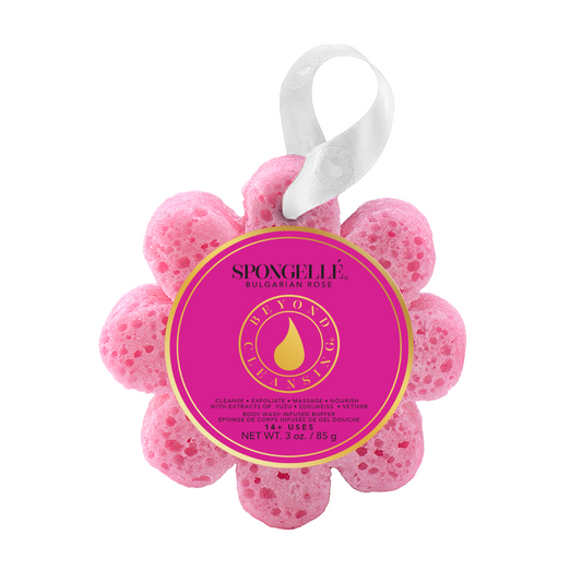 Rose Bulgare | Éponge de Bain Fleur Sauvage
