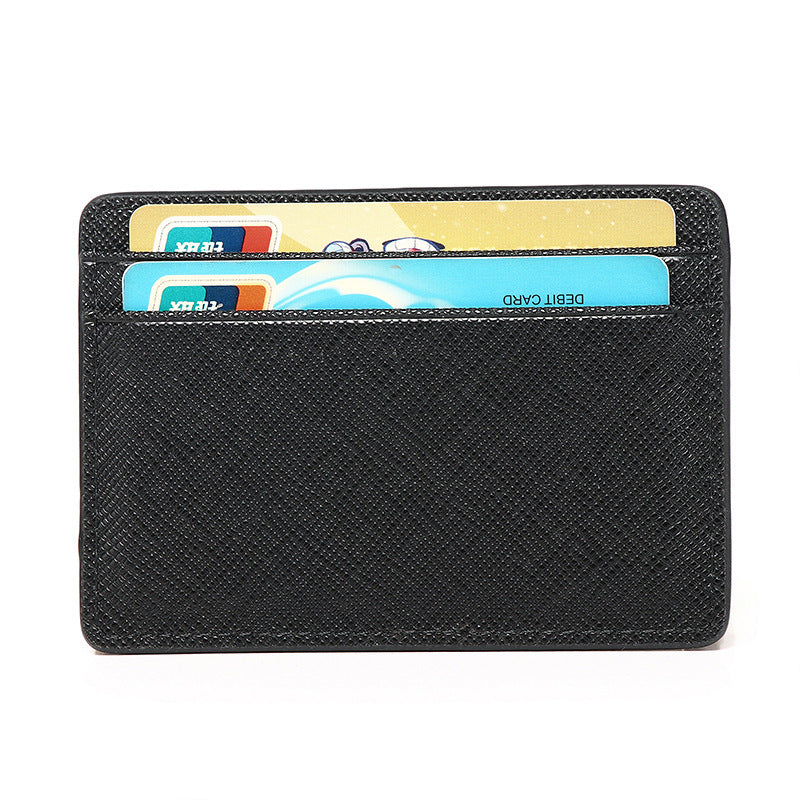 Cross-pattern Multi Function Card Holder