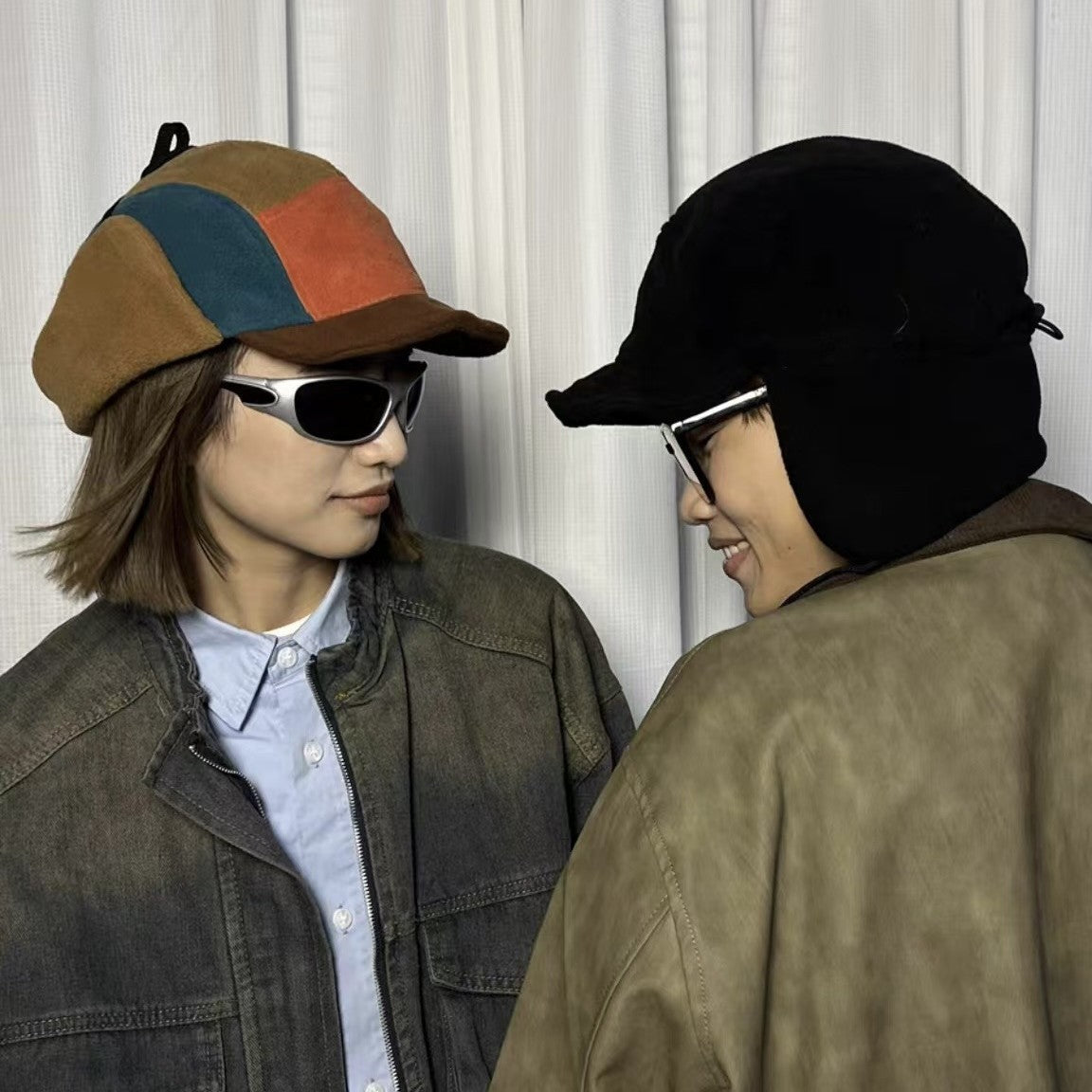 Mens And Womens Fleece-lined Baseball Cap