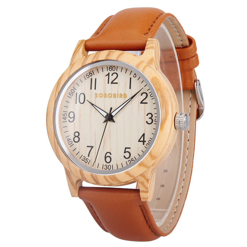Creative And Fashionable Wooden Couples Watches