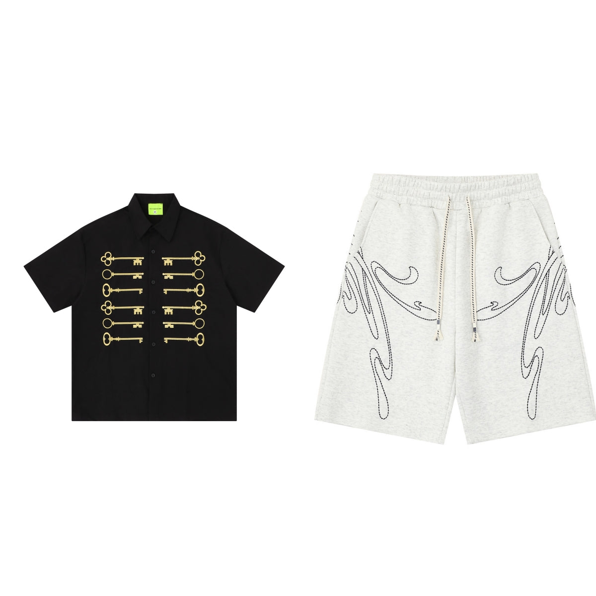 American-style Retro Loose-fit Short-sleeve T-shirt For Spring And Summer