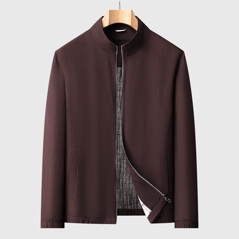 SpringSummer New Mens Jacket Made With Linenlightweight