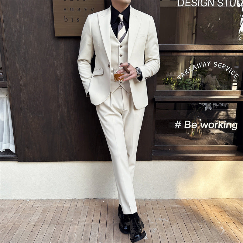 Mens Business-Style Fashionable Casual Blazer