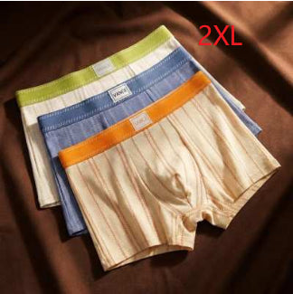 Mens 100 Cotton Antibacterial Sweat-Absorbent And Breathable Shorts