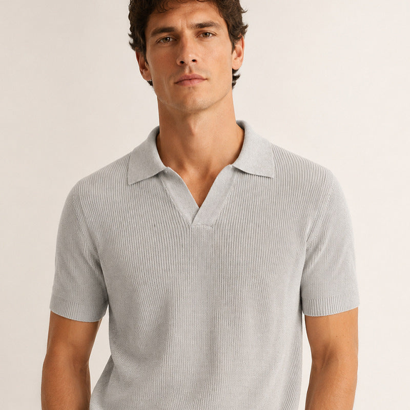 Italian Old Money Casual Breathable Mens