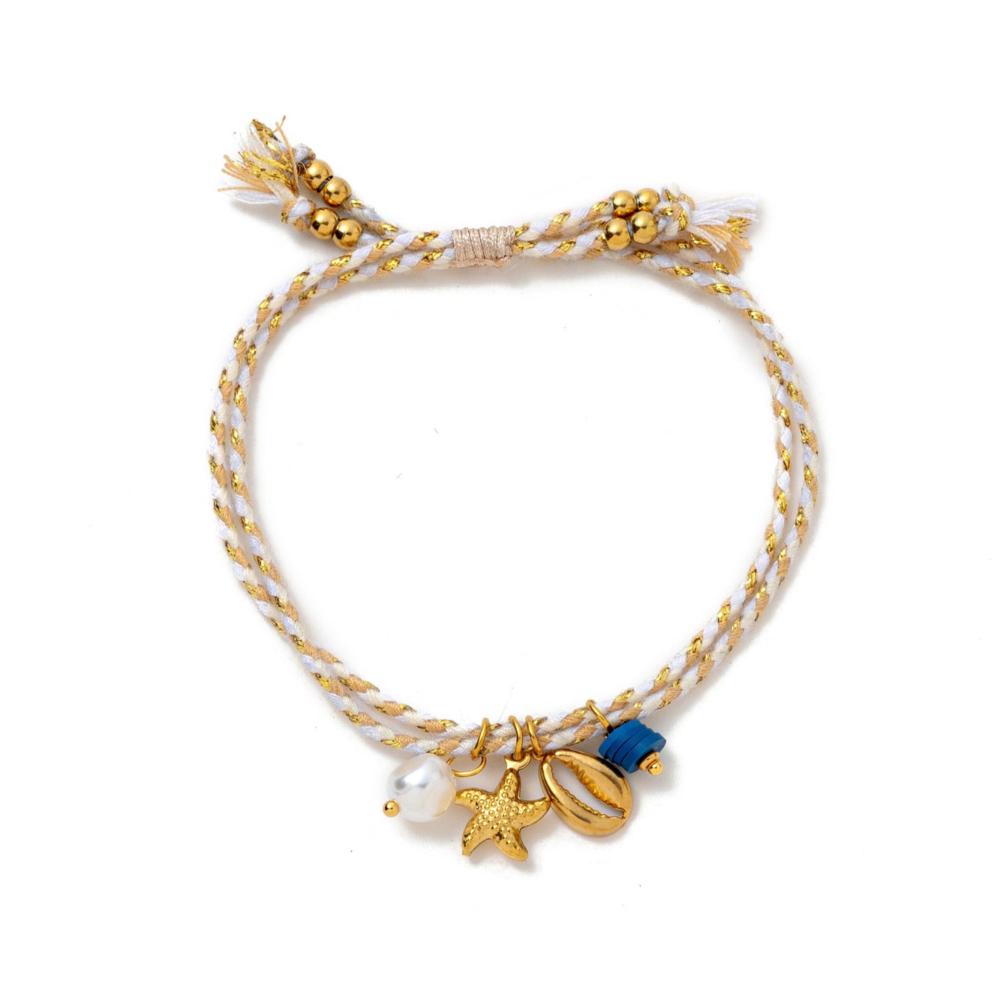 Multilayer Stacked Bracelet Womens Stretchy Beach Bracelet