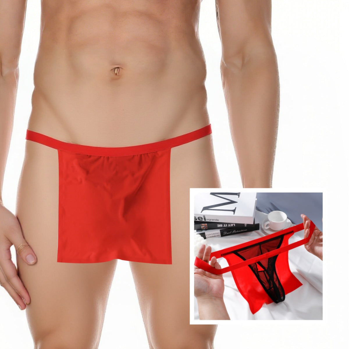Sexy Mens Erotic Pouch Briefs
