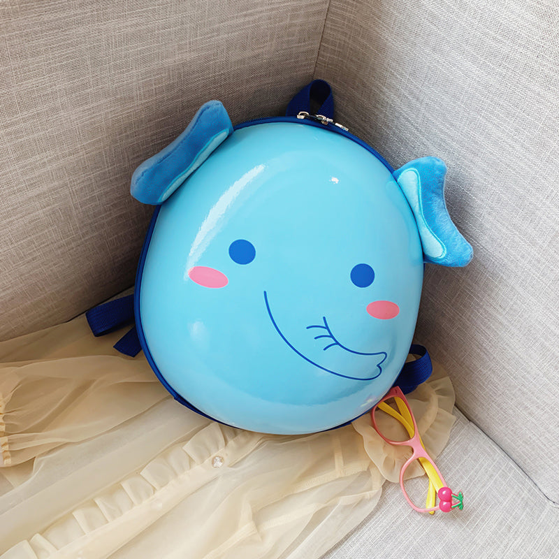 Children's Backpack Kindergarten Boys And Girls Baby Hard Shell Cute Cartoon Animals