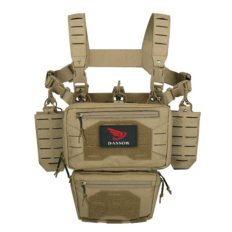 Laser MOLLE-mounted Multi-functional Chest Rig