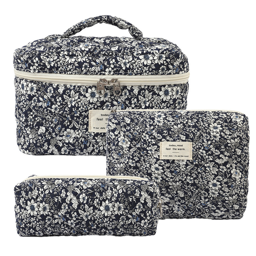 Floral Home Storage Cosmetic Bag