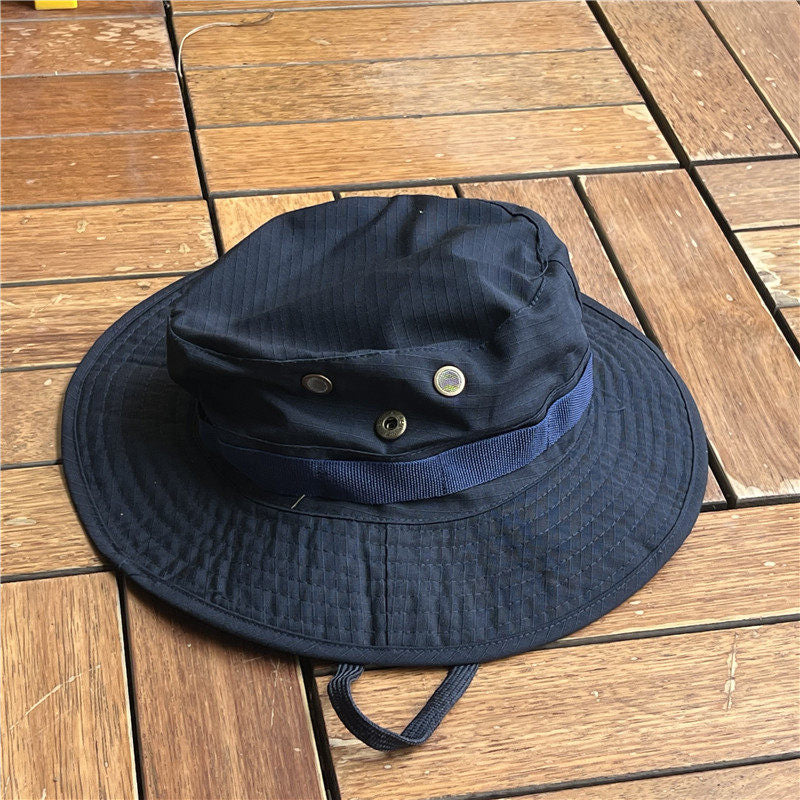 Granite Camouflage Boonie Hat With A Rounded Brim Tactical Design