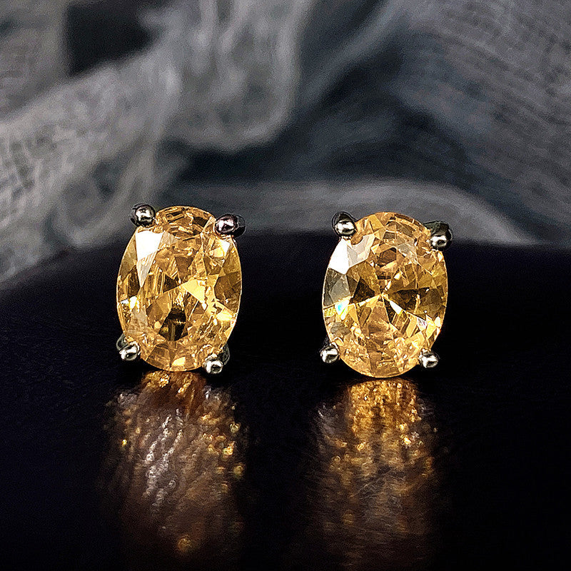 Fashionable Business-Style All-Match Earrings For Office Ladies