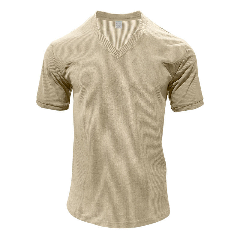 American-style Loose-fit Casual Mens T-shirt