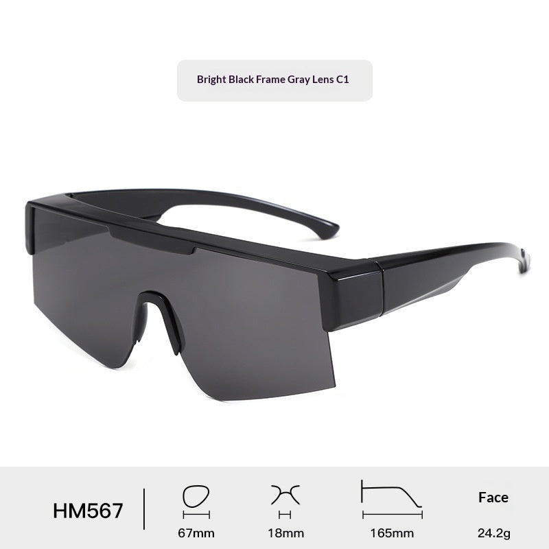 Colorful Cycling Sunglasses With A Case