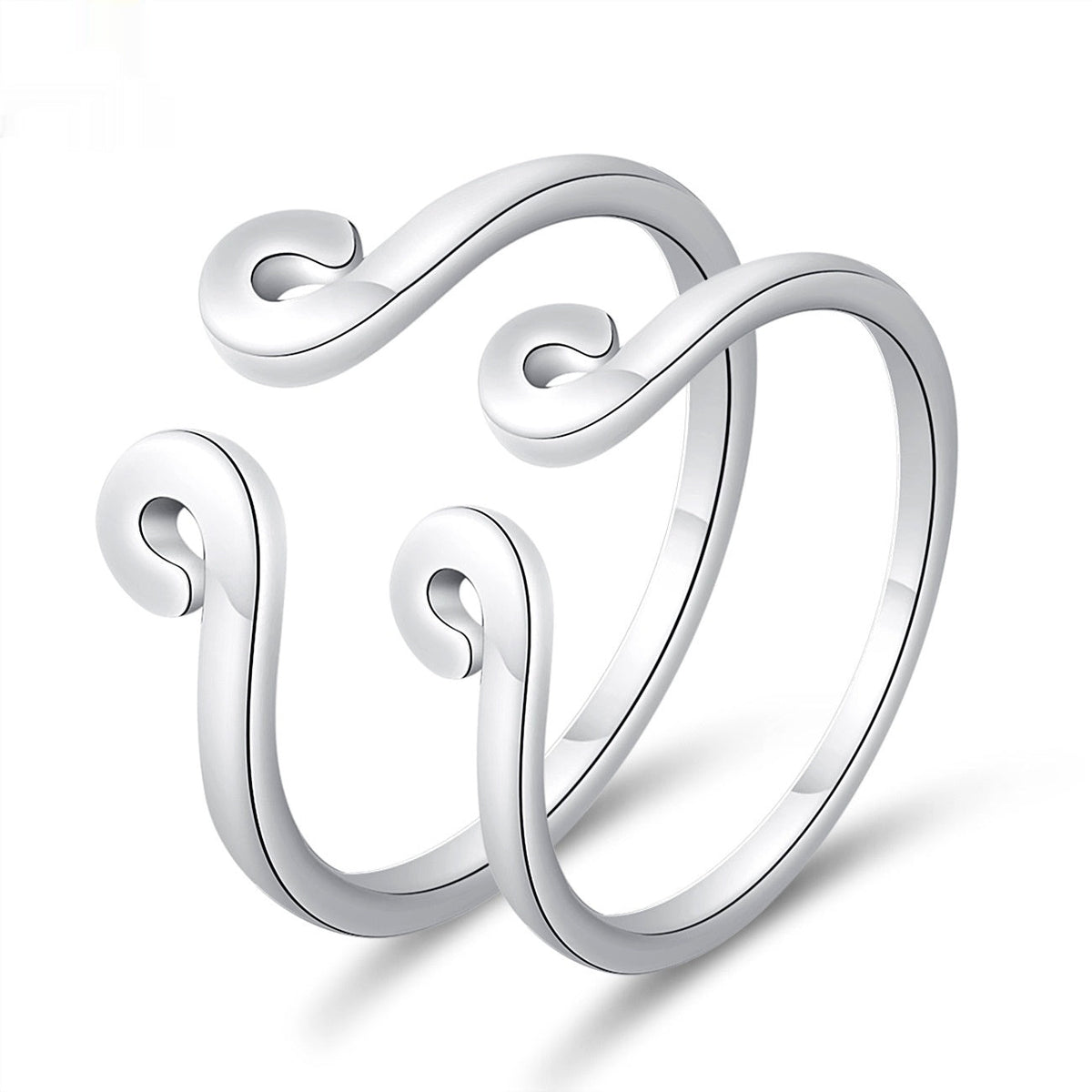 Moissanite Engagement Couple Couple Rings