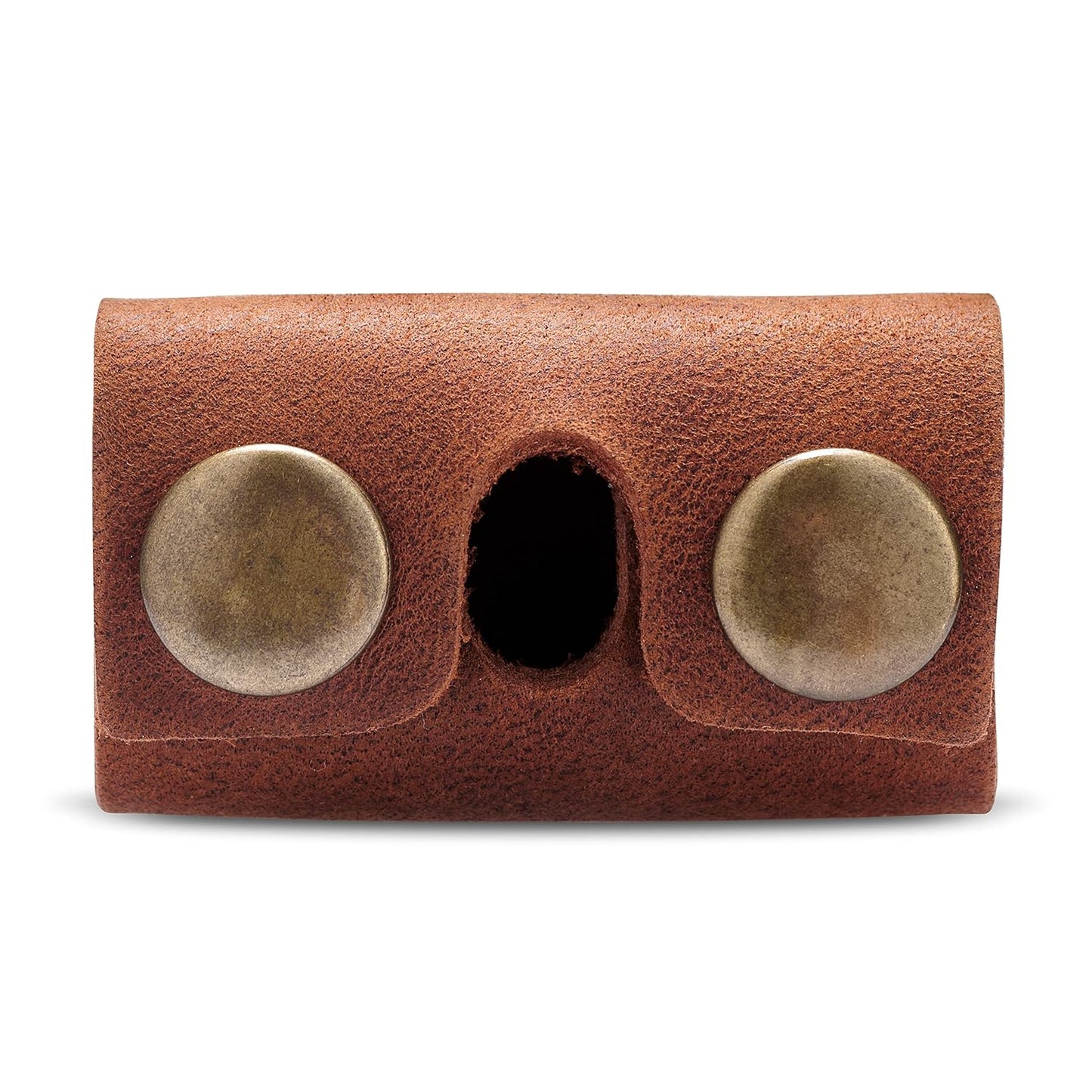 Safety Razor Head Protecting Leather Cover, Genuine Leather Double Edge Safety Razor Case Accessories For Travel, Butterfly Razor Case