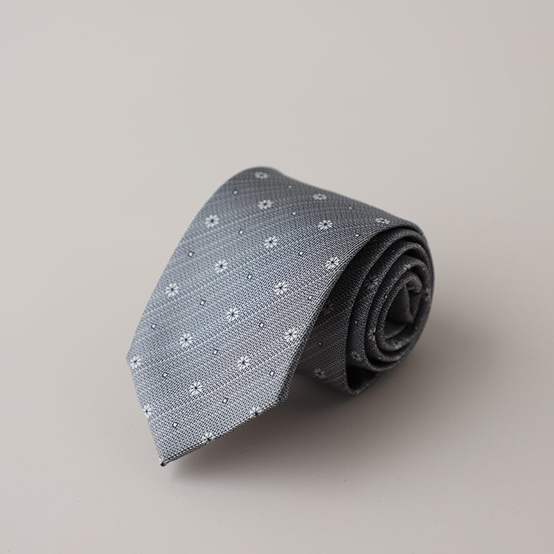 Korean Style Retro Light Color Hong Kong Style Tie