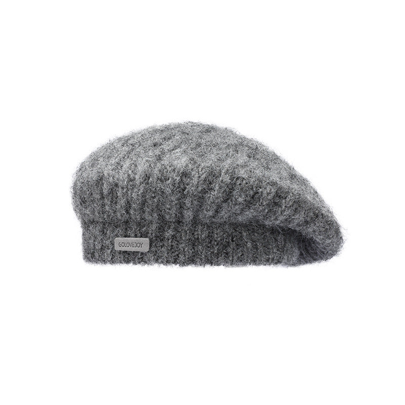Women’s Cozy Wool Knit Beanie – Soft Warm Fall & Winter Hat