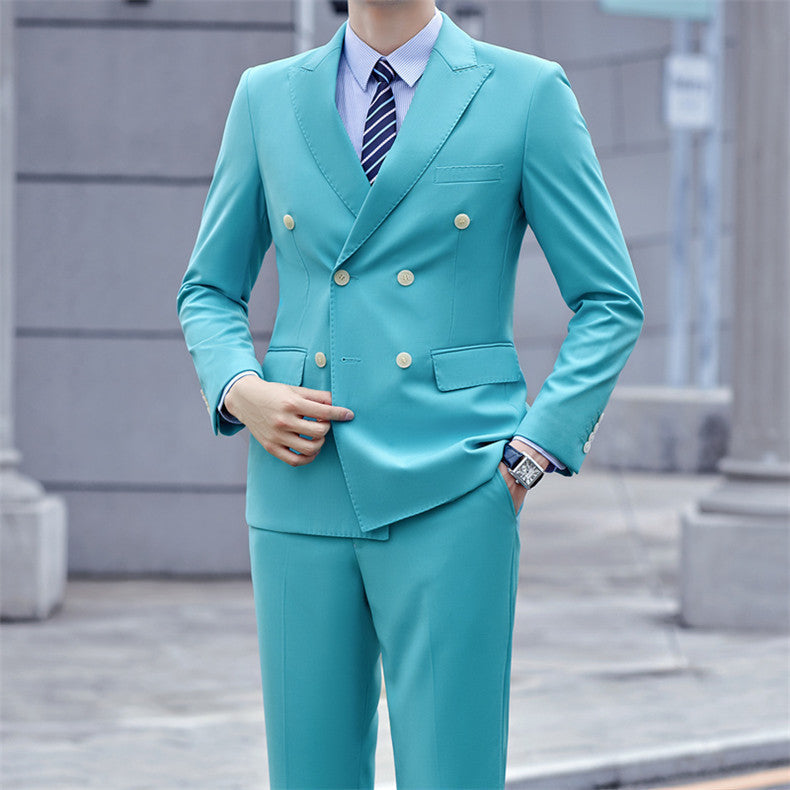 Double Breasted Suit Two-piece Set