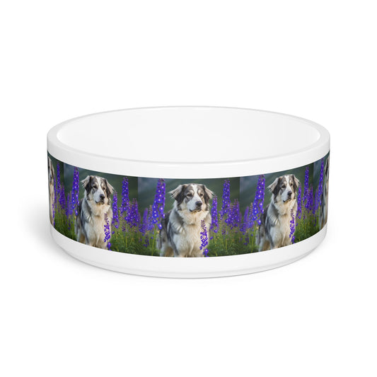 Ceramic Pet Bowl – 16 oz Dog Feeding Bowl