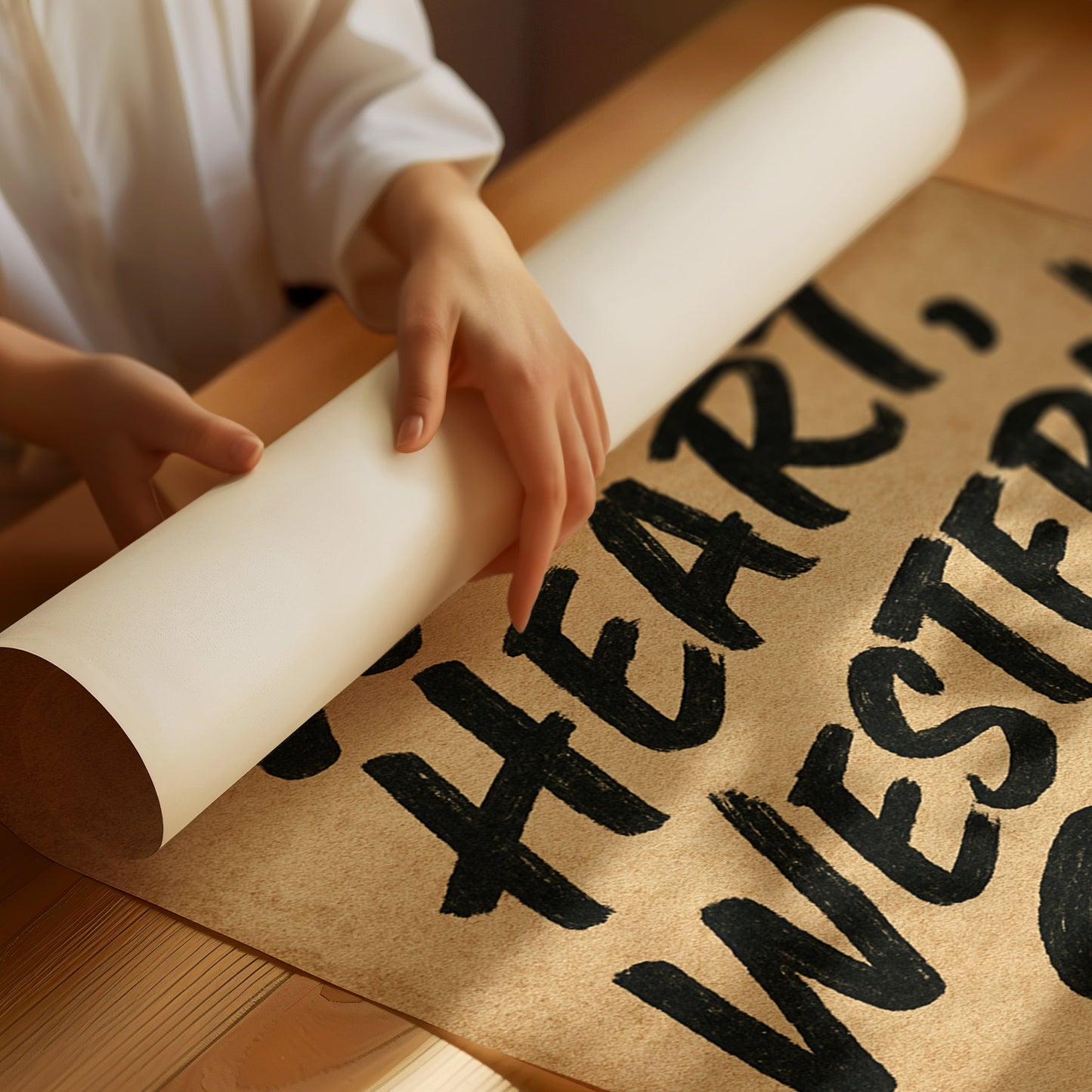 Druck "Wild Heart Western Soul"