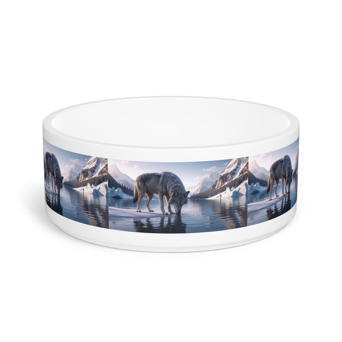 Ceramic Pet Bowl – 16 oz Dog Feeding Bowl