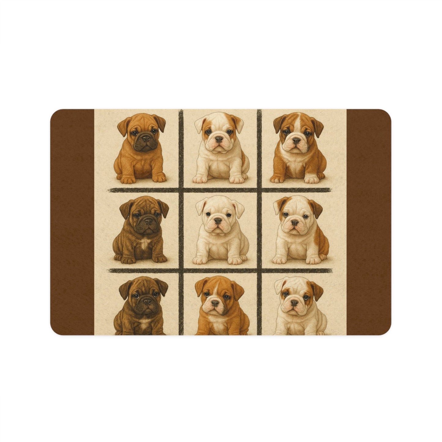 Tapis antidérapant pour animaux de compagnie – Tapis d'alimentation étanche pour chiens