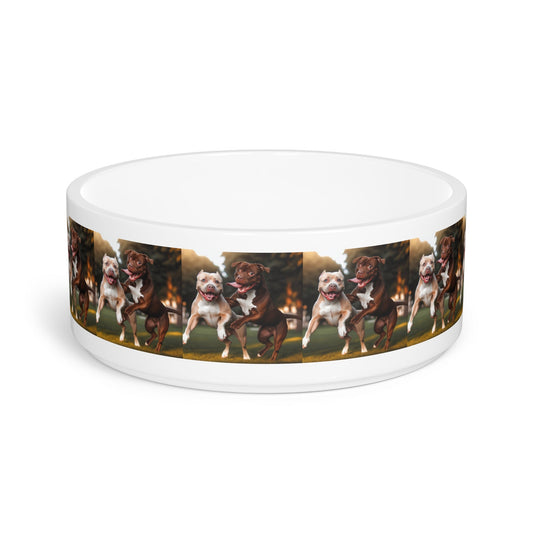 Ceramic Pet Bowl – 16 oz Dog Feeding Bowl