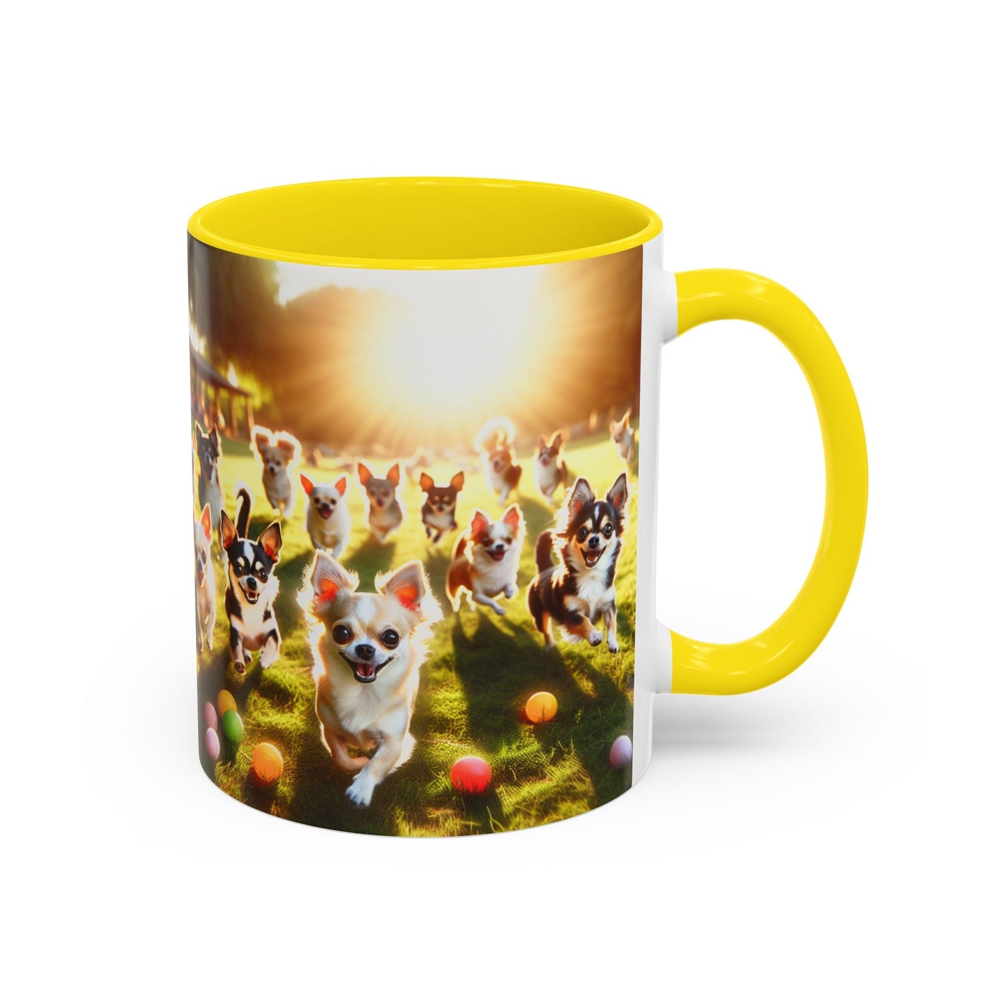 Keramiktasse mit Hunderassen-Motiv – 11 oz & 15 oz