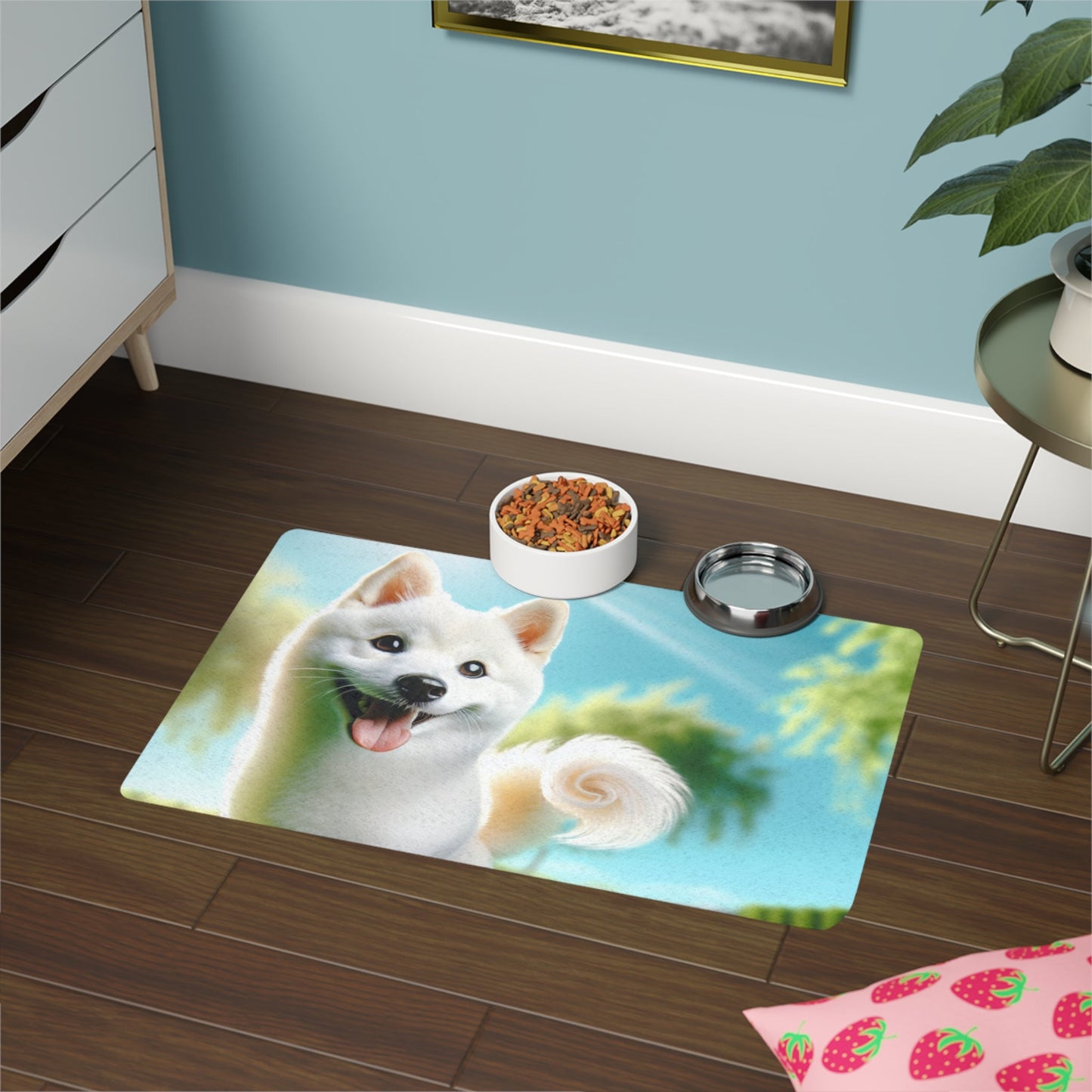 Non-Slip Pet Food Mat – Waterproof Feeding Mat for Dogs
