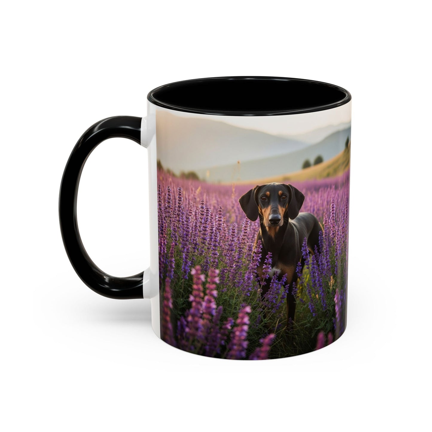 Keramiktasse mit Hunderassen-Motiv – 325 ml & 440 ml