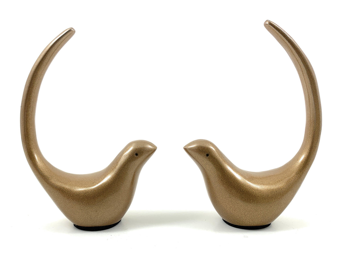 Vibhsa Marigold Bird Ring Holder Set of 2