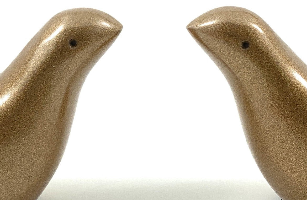 Vibhsa Marigold Bird Ring Holder Set of 2