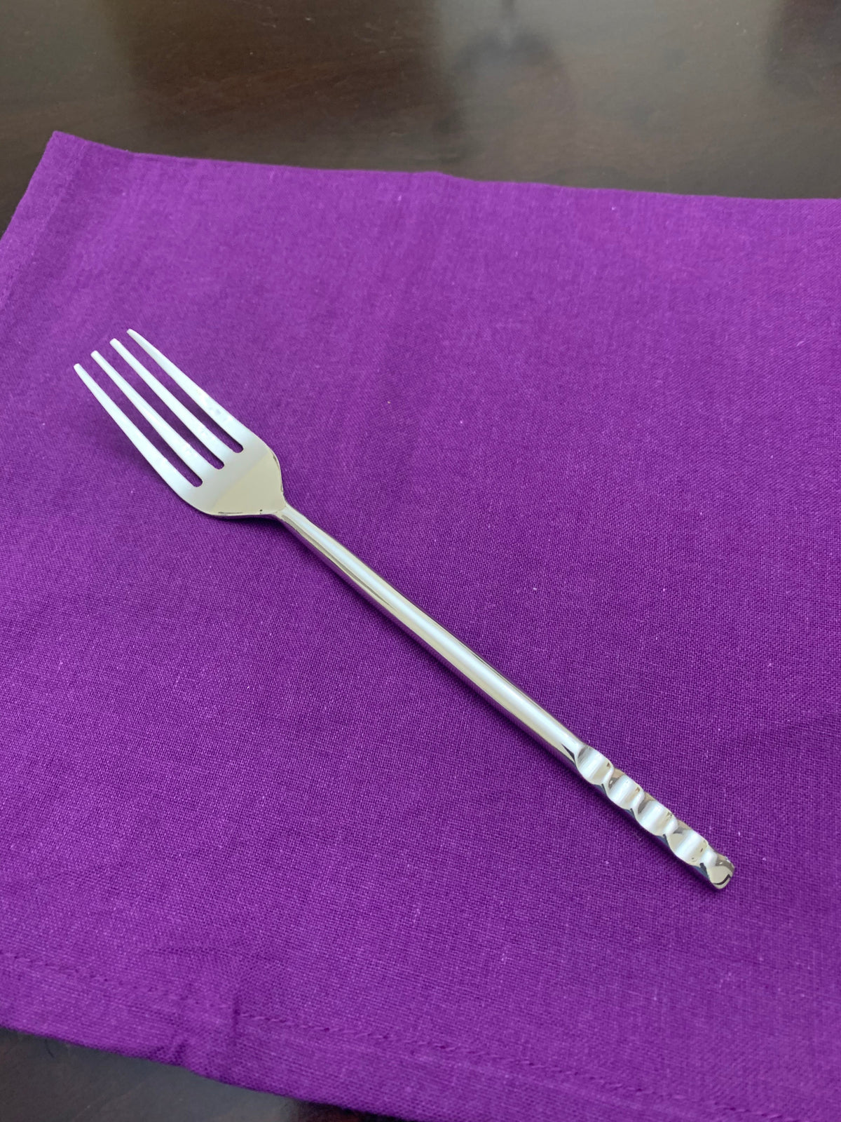 Vibhsa Modern Stainless Steel 5-Piece Flatware Place Setting, Service for 1