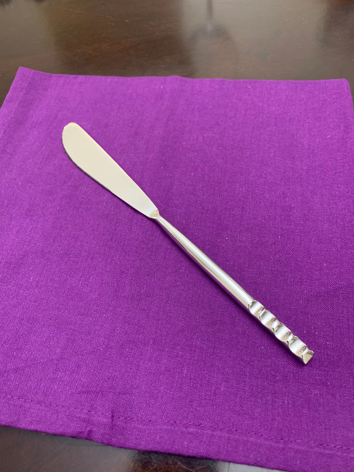 Vibhsa Modern Stainless Steel 5-Piece Flatware Place Setting, Service for 1