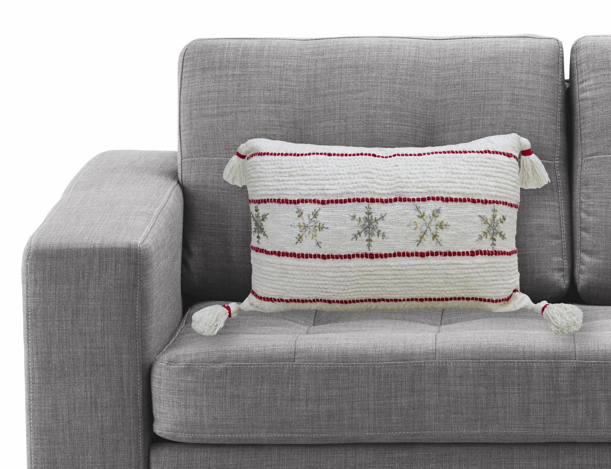 Vibhsa Christmas Decorative Pillow for Holidays 14"x 24"
