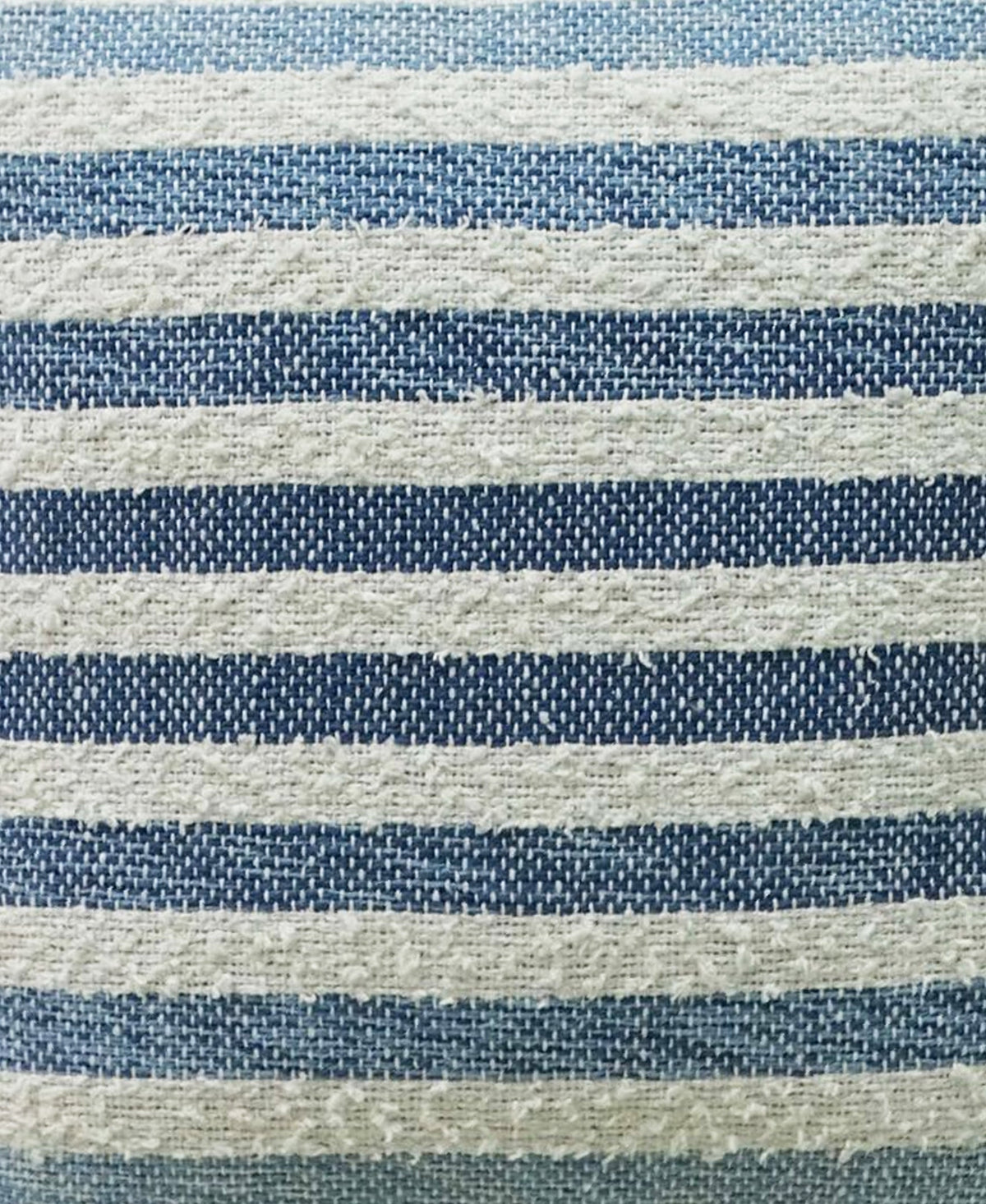 Vibhsa 100% Cotton Ombre Textured Stripe Pillow