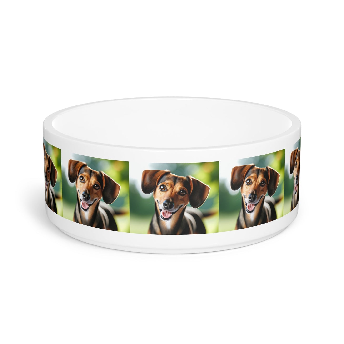 Ceramic Pet Bowl – 16 oz Dog Feeding Bowl