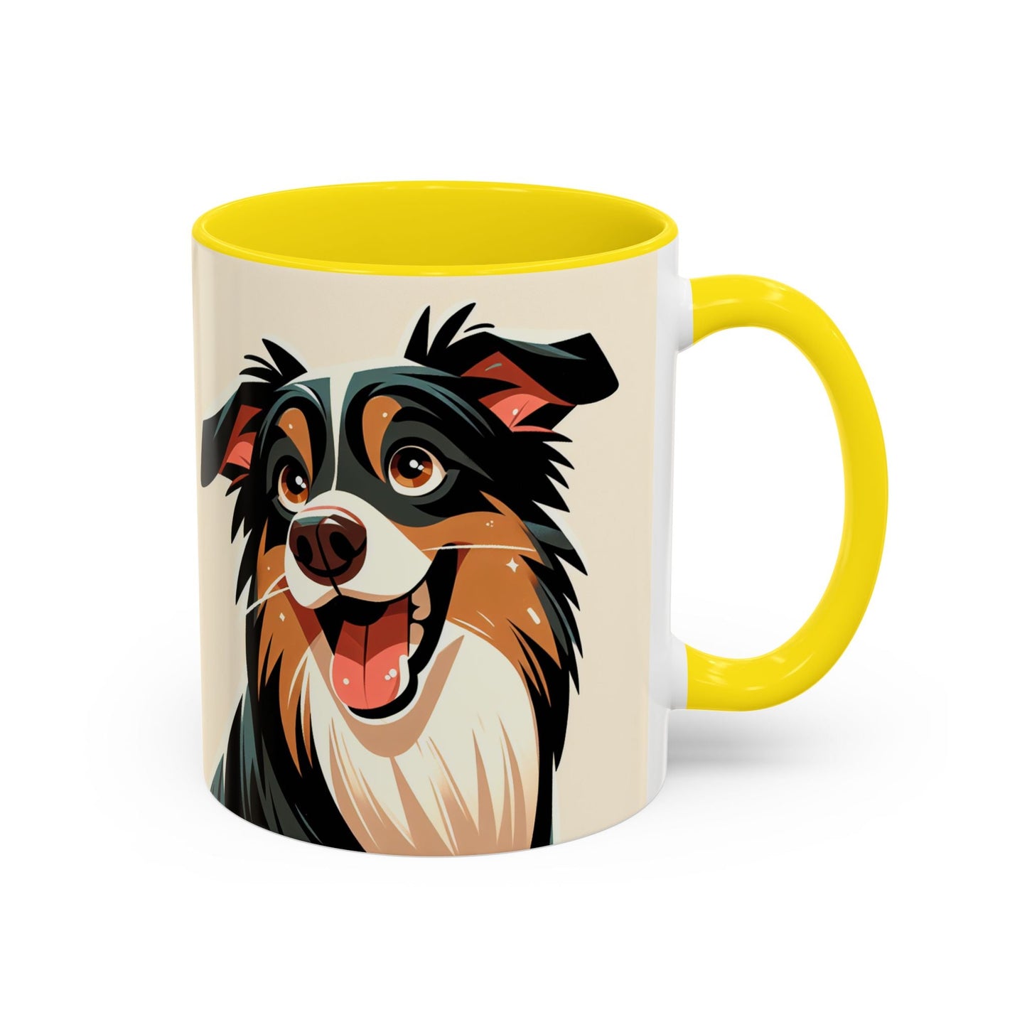 Keramiktasse mit Hunderassen-Motiv – 11 oz & 15 oz