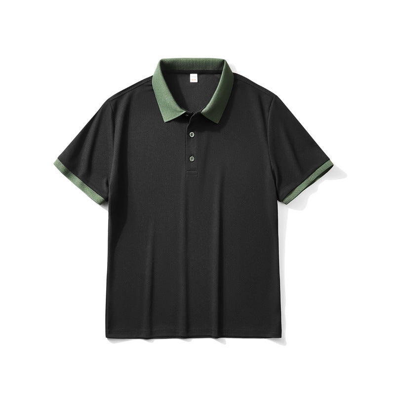 Ice-silk Cooling Casual Mens Polo Shirt