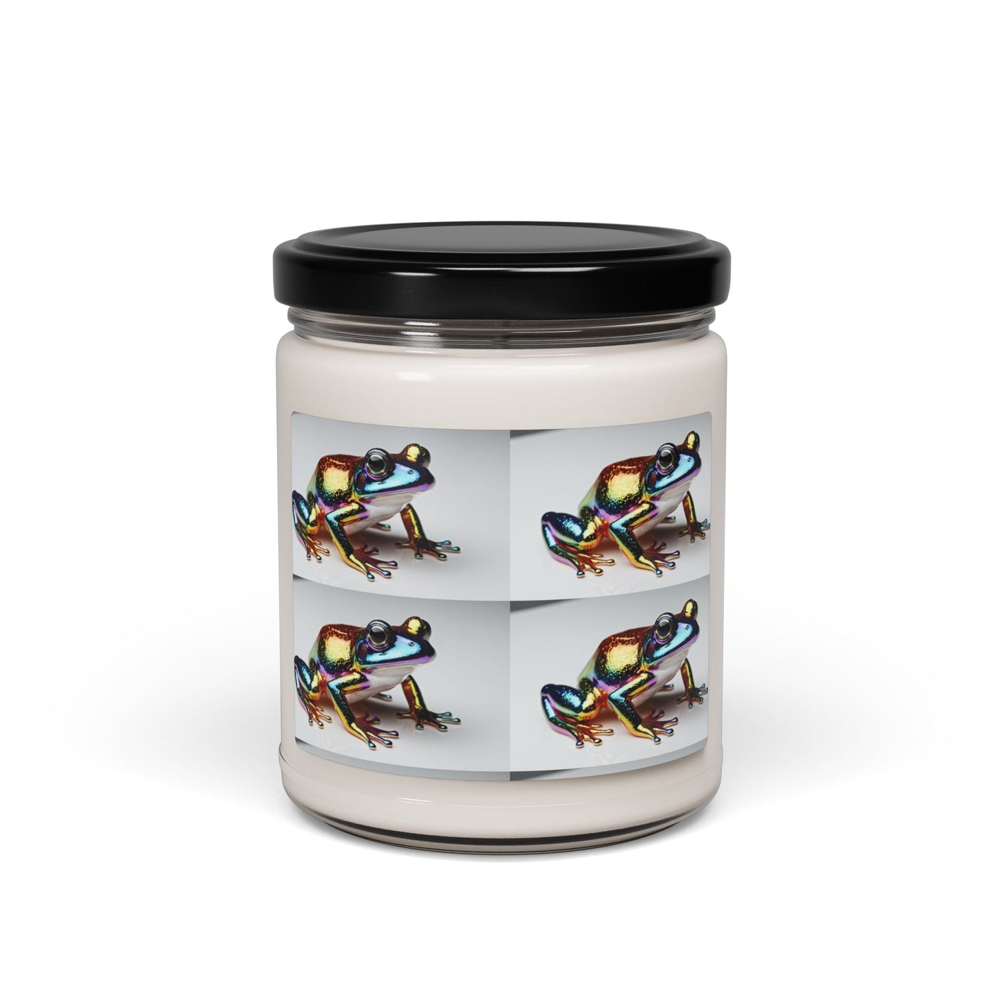 Bougie parfumée en cire de soja avec pot en verre