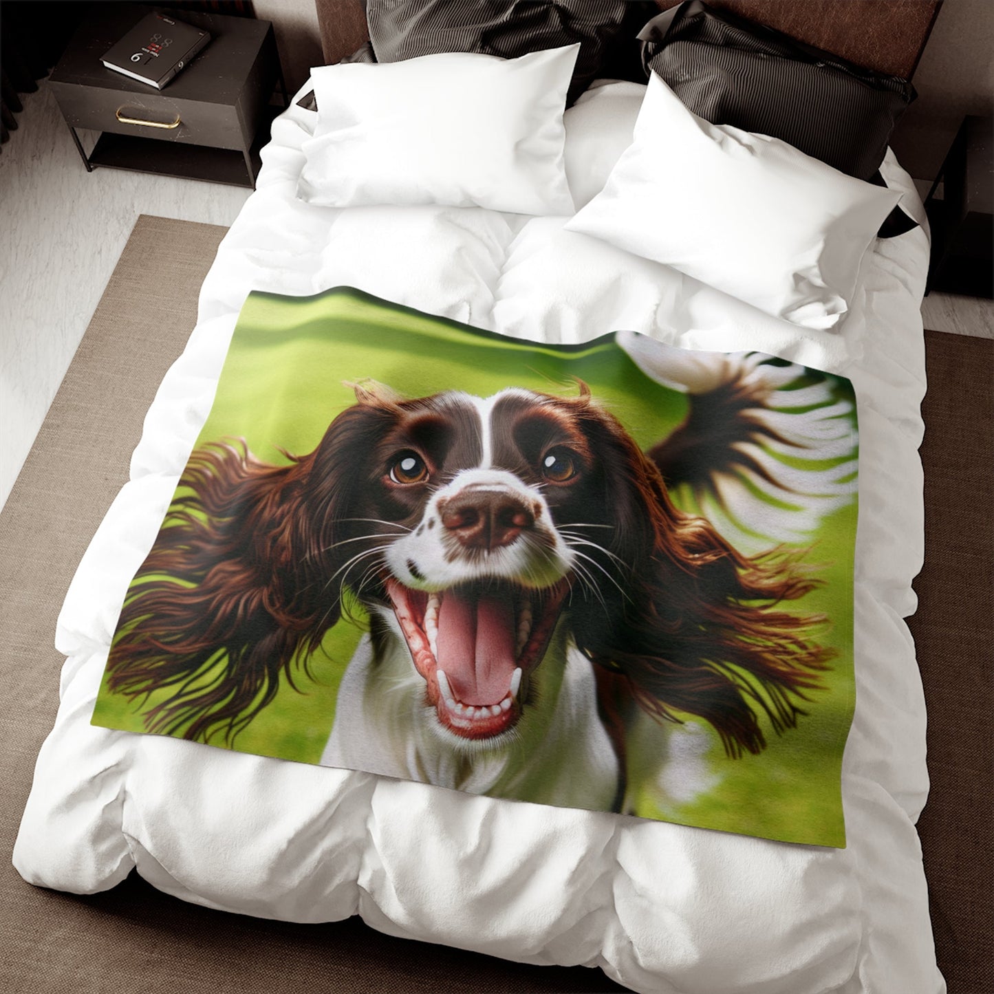 Sweatshirt Blanket – Plush Fleece Throw, 2 Size Options