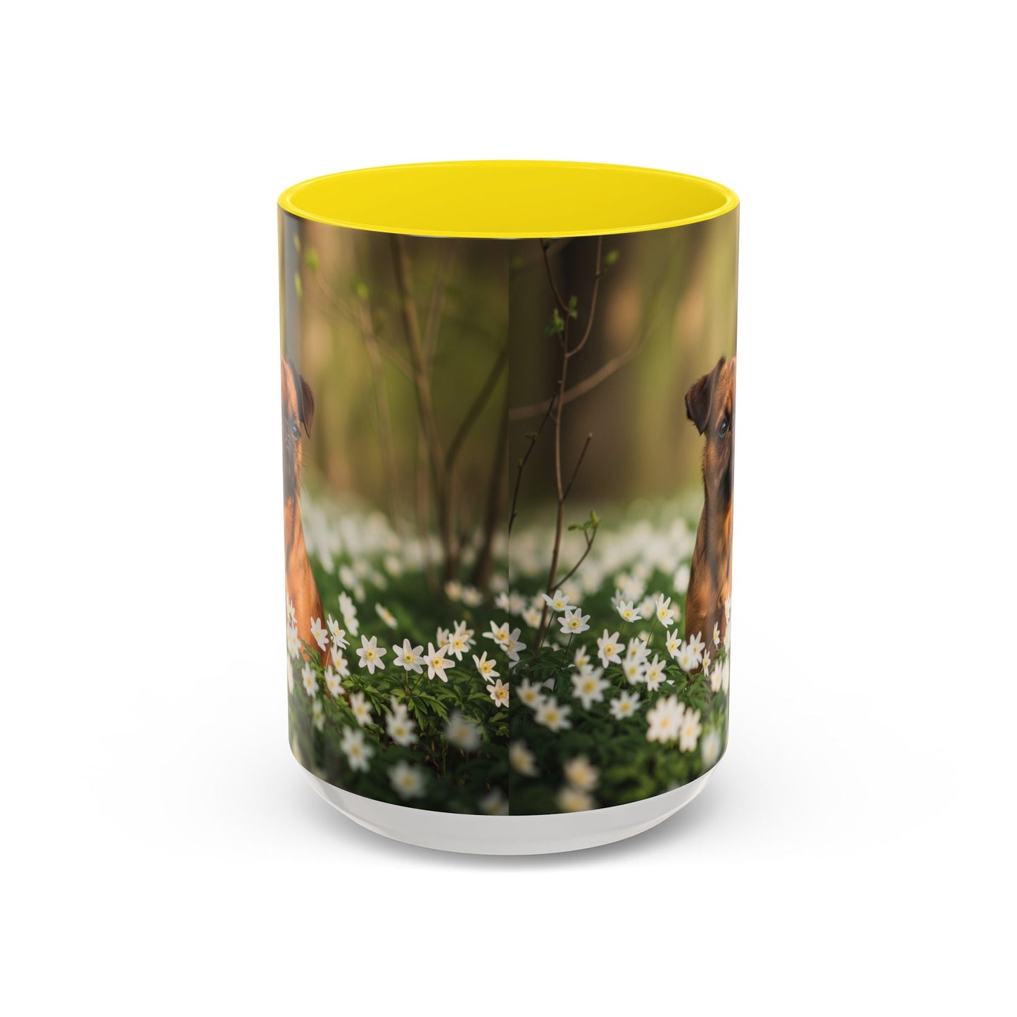 Keramiktasse mit Hunderassen-Motiv – 11 oz & 15 oz