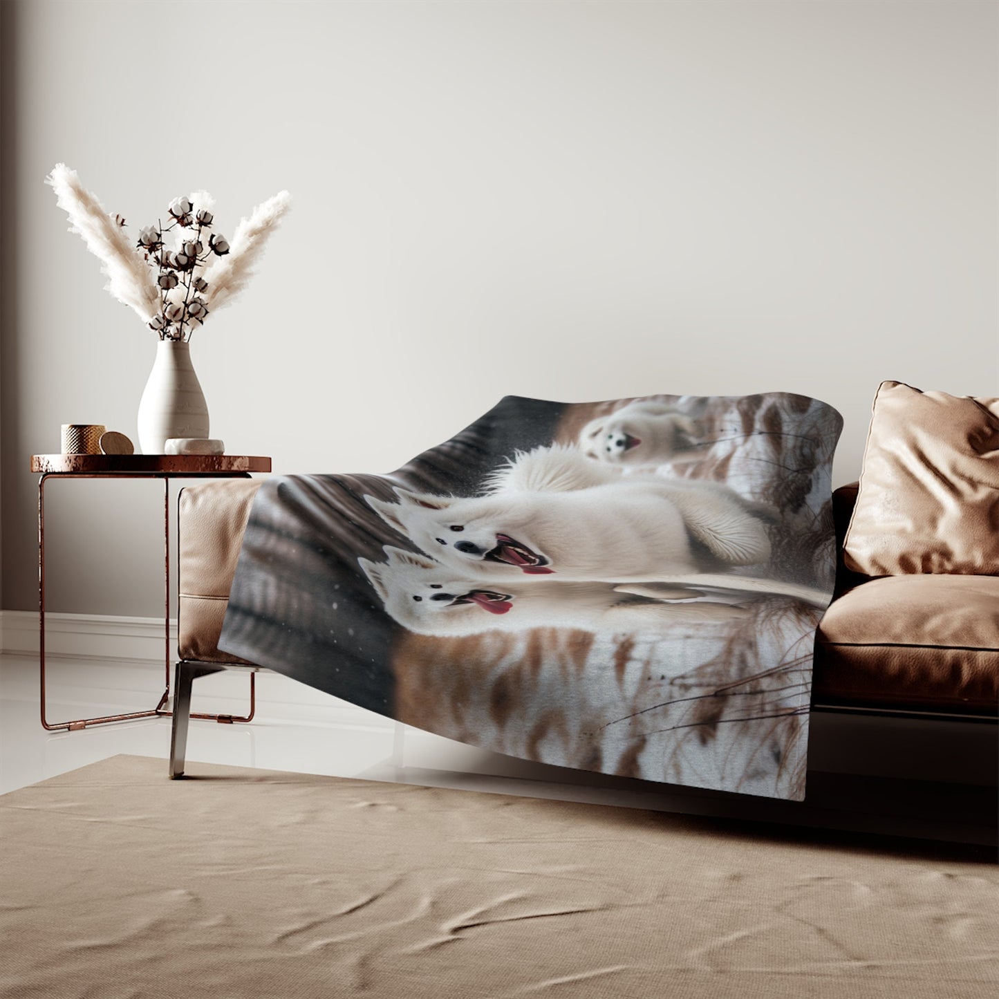 Sweatshirt Blanket – Plush Fleece Throw, 2 Size Options