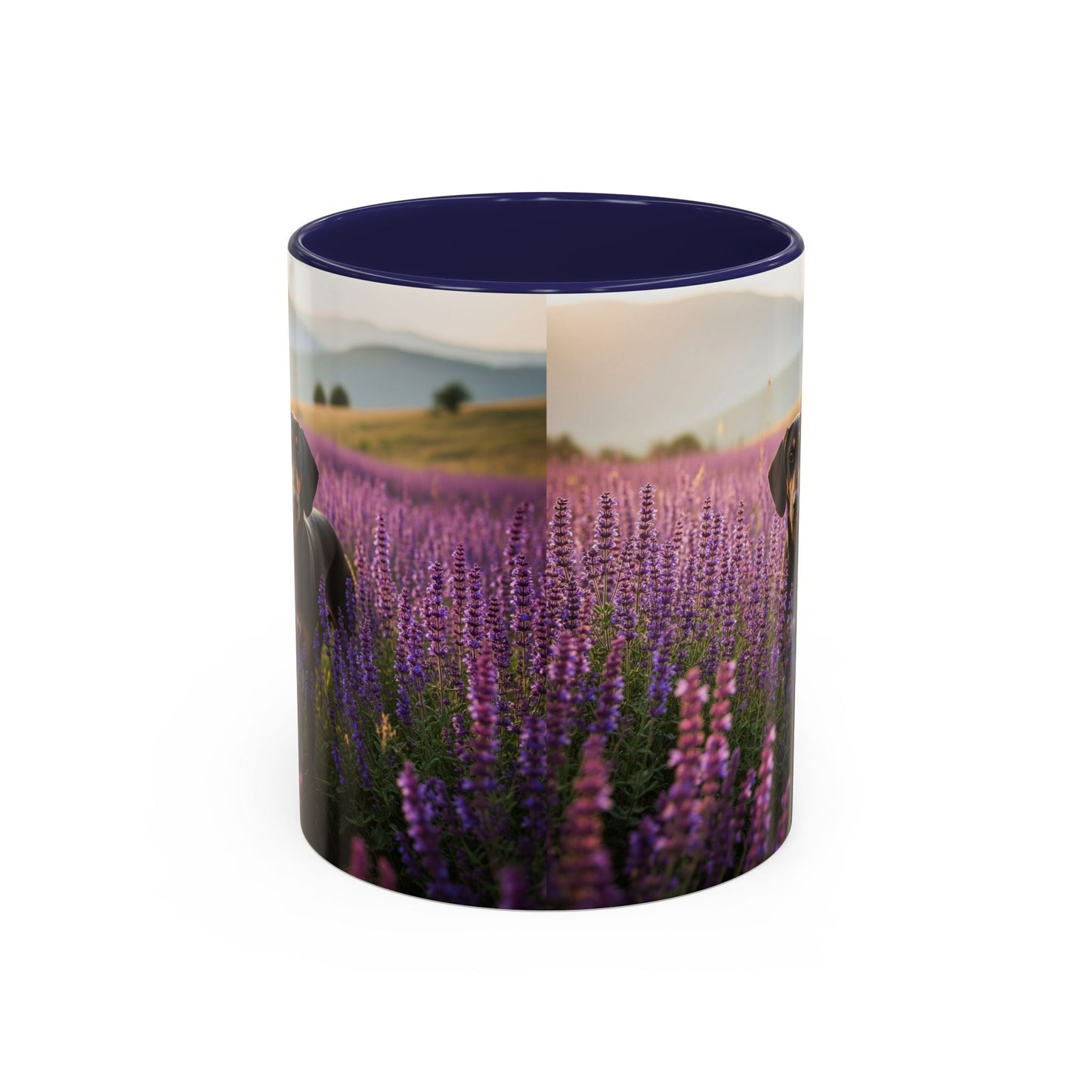 Keramiktasse mit Hunderassen-Motiv – 325 ml & 440 ml