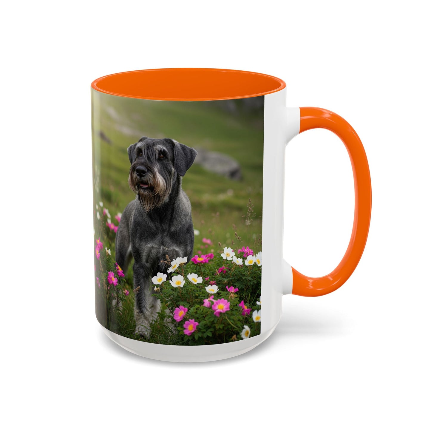 Keramiktasse mit Hunderassen-Motiv – 11 oz & 15 oz