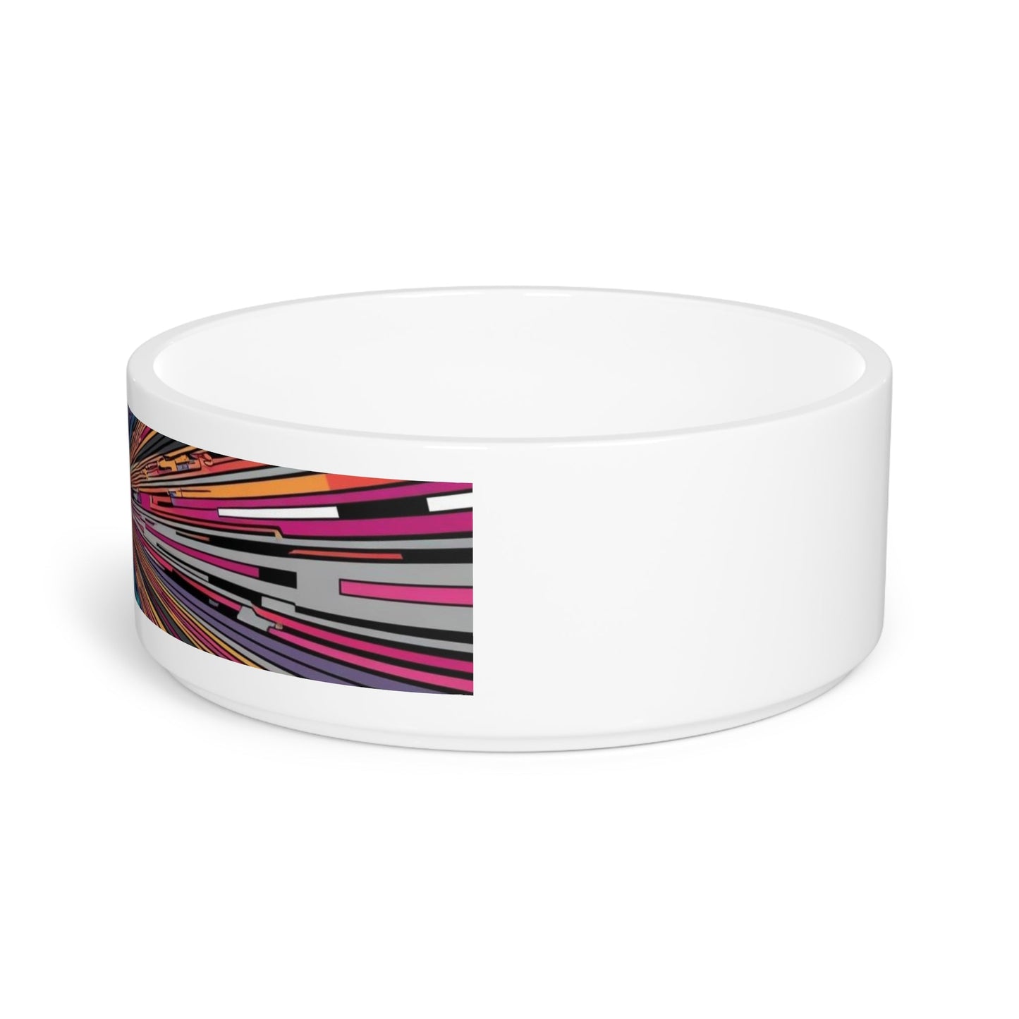 Ceramic Pet Bowl – 16 oz Dog Feeding Bowl