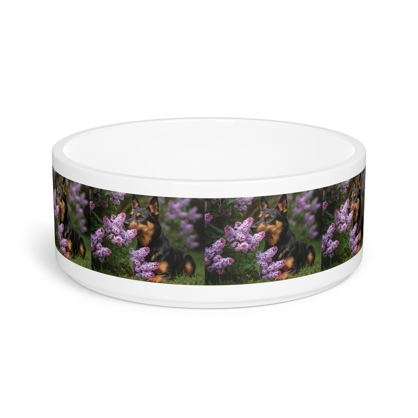 Ceramic Pet Bowl – 16 oz Dog Feeding Bowl