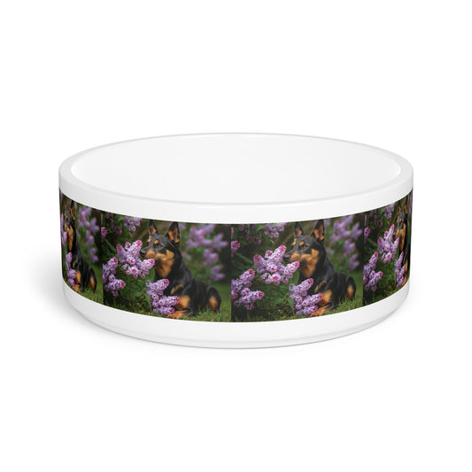 Ceramic Pet Bowl – 16 oz Dog Feeding Bowl