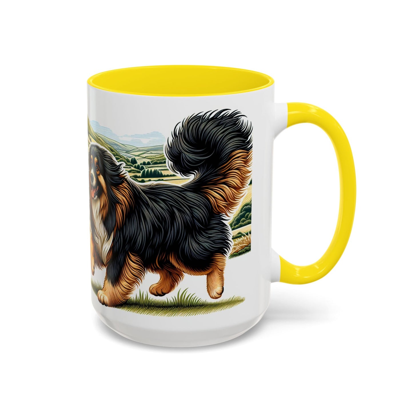 Keramiktasse mit Hunderassen-Motiv – 11 oz & 15 oz